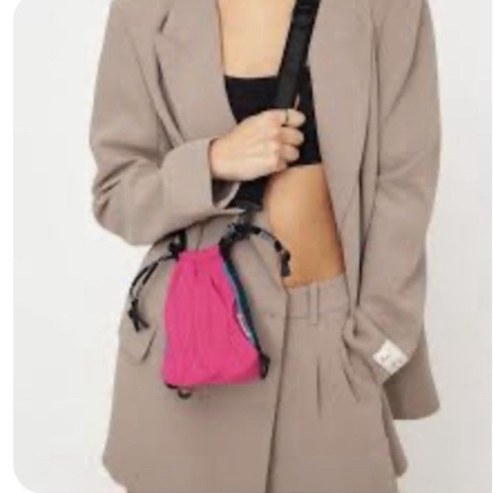 ATACZ Urban‎ Twist Crossbody Bag Fuschia NEW! Made With Recycled Materials